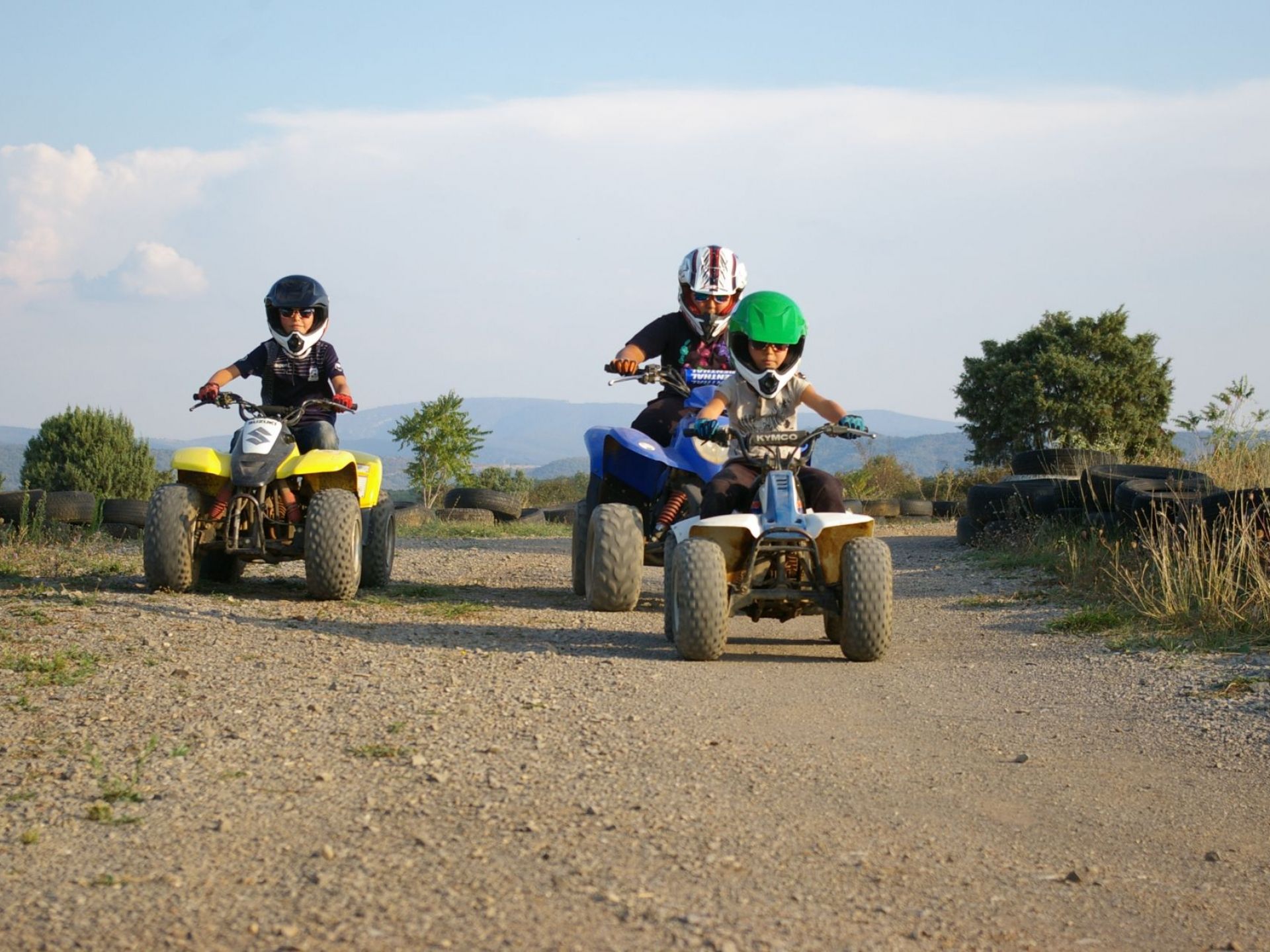 Circuit quad pour les plus jeunes