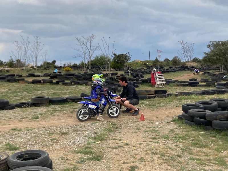 Ecole moto quad ardèche lanas