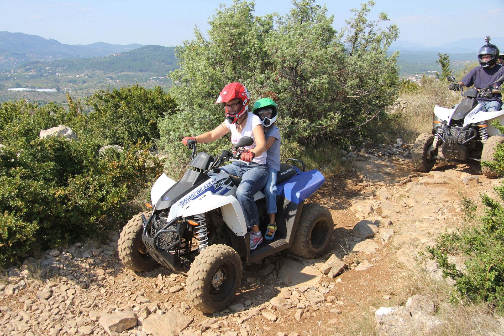 Rando Famille Ardèche Quad